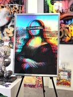 Patryk Konrad - Mona Lisa painting holographic pop art, Antiek en Kunst