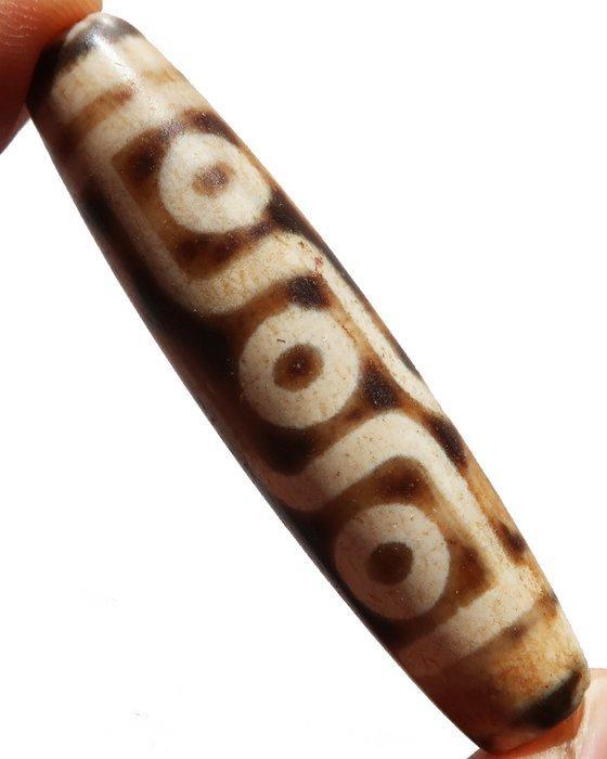 Talisman Tibetaans Dzi Koning met 9 ogen: Absoluut geluk, Antiek en Kunst, Antiek | Boeken en Bijbels