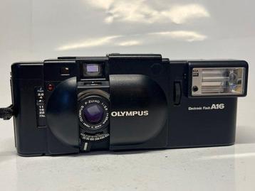 Olympus XA + Blitz A16 Kompaktkamera getestet Analoge camera