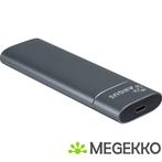 Inter-Tech GD-MS013 M.2 behuizing Blauw, Computers en Software, Computerbehuizingen, Verzenden, Nieuw