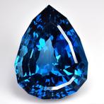 Blauw Topaas - 69.76 ct - nternational Colored Gemstone, Nieuw