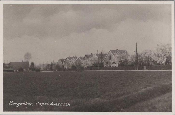 KAPEL-AVEZAATH - Bergakker, Verzamelen, Ansichtkaarten | Nederland, Verzenden