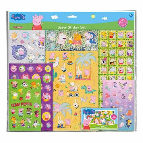 Stickerset Peppa Pig XL, Hobby en Vrije tijd, Feestartikelen, Nieuw, Ophalen of Verzenden