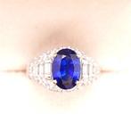 Bvlgari - Cocktailring - 18 karaat Witgoud Saffier - Diamant, Sieraden, Tassen en Uiterlijk, Antieke sieraden