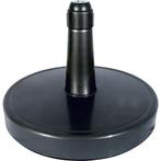Parasolvoet rond kunststof vulbaar donkergrijs 100 kg, Ophalen of Verzenden, Nieuw, Grijs