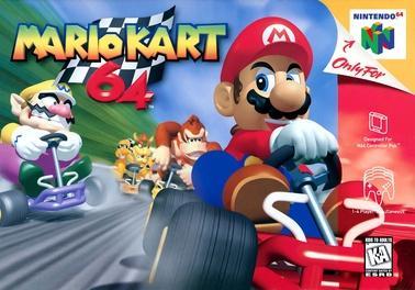 Mario Kart 64 (Losse Cassette) (N64 Games) (Nintendo 64), Spelcomputers en Games, Games | Nintendo 64, Zo goed als nieuw, Ophalen of Verzenden