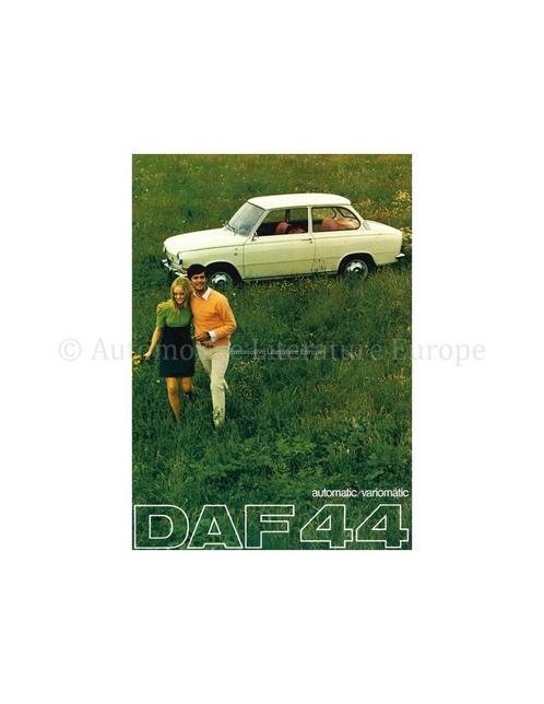 1968 DAF 44 AUTOMATIC | VARIOMATIC BROCHURE NEDERLANDS, Boeken, Auto's | Folders en Tijdschriften