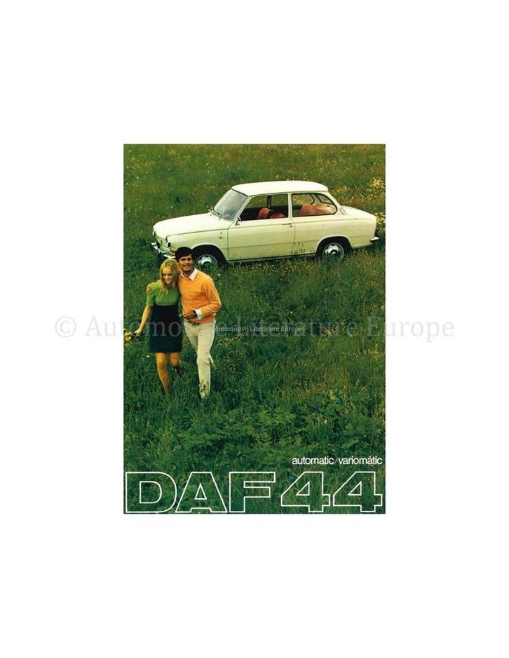 1968 DAF 44 AUTOMATIC | VARIOMATIC BROCHURE NEDERLANDS, Boeken, Auto's | Folders en Tijdschriften