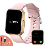 Nexvex® Elite Smartwatch voor Dames | 2.0 Inch | Rosé, Sieraden, Tassen en Uiterlijk, Nieuw, Nexvex, Roze, Traptreden