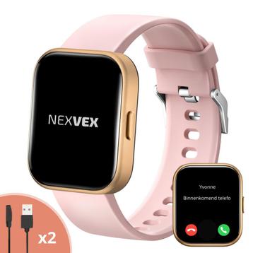 Nexvex® Elite Smartwatch voor Dames | 2.0 Inch | Rosé