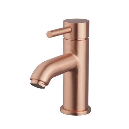 Opbouw Wastafelmengkraan Wiesbaden Cadans Laag Geborsteld, Doe-het-zelf en Verbouw, Sanitair, Kraan, Nieuw, Ophalen of Verzenden