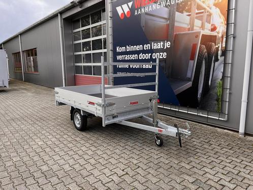 Anssems plateauwagen | 251x153 cm - 750 kg - Uit voorraad!, Auto diversen, Aanhangers en Bagagewagens, Nieuw