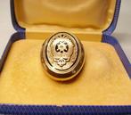 Zonder minimumprijs - Hanger - 10 kt. Geel goud, Zilver -, Sieraden, Tassen en Uiterlijk, Antieke sieraden