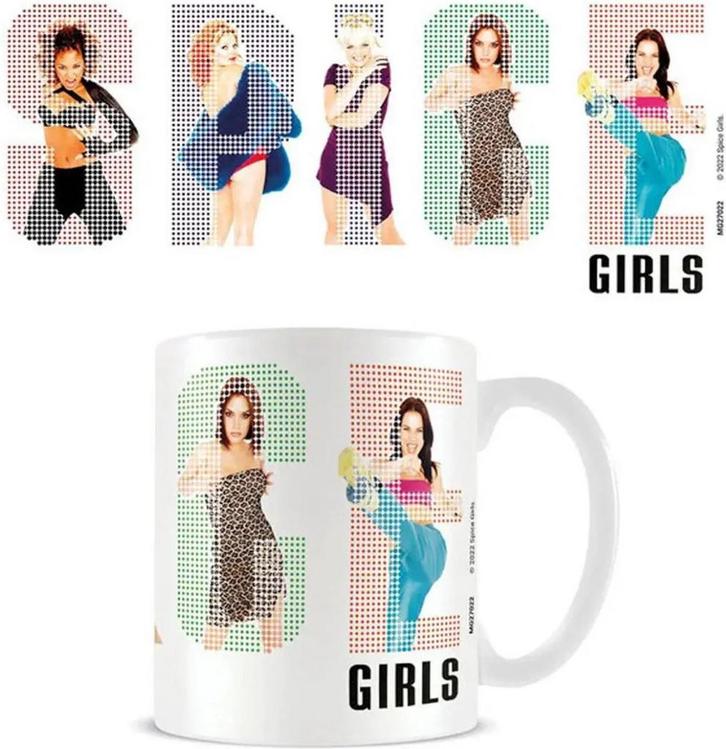 Spice Girls - Pixels - Mok officiële merchandise, Verzamelen, Muziek, Artiesten en Beroemdheden, Gebruiksvoorwerp, Nieuw, Ophalen of Verzenden