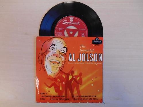 vinyl single 7 inch - Al Jolson - The Immortal Al Jolson..., Cd's en Dvd's, Vinyl Singles, Zo goed als nieuw, Verzenden