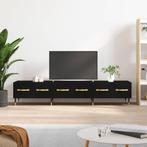 Zwarte Tv-meubel | Ruim je Kamer Op! | Retourdeal, Huis en Inrichting, Kasten | Televisiemeubels, 150 tot 200 cm, Nieuw, Ophalen of Verzenden