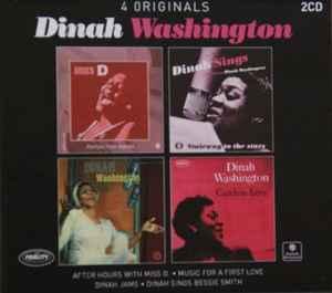 cd digi - Dinah Washington - 4 Originals, Cd's en Dvd's, Cd's | Jazz en Blues, Zo goed als nieuw, Verzenden