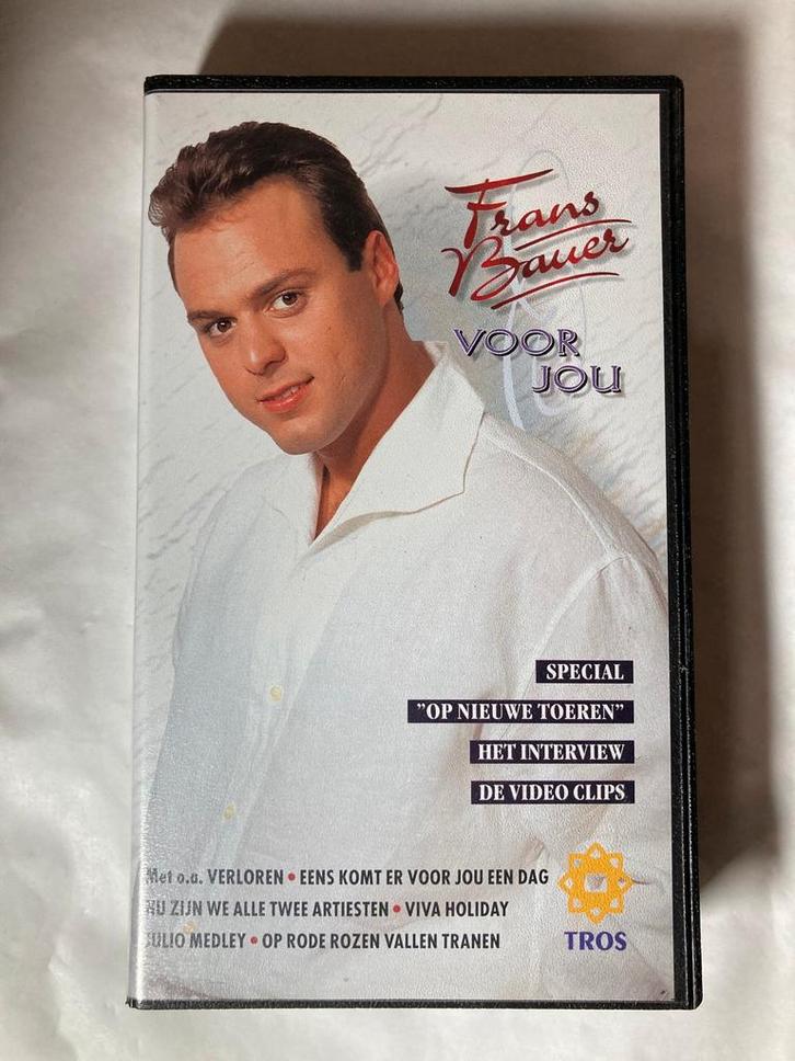 FRANS BAUER VOOR JOU (VHS), Cd's en Dvd's, VHS | Film, Gebruikt, Verzenden