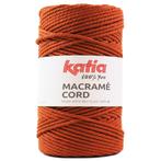 Katia Macramé Cord - 110 roestoranje - Katoen Garen, Hobby en Vrije tijd, Breien en Haken, Ophalen of Verzenden, Nieuw