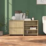 vidaXL 2 st Dressoirs bewerkt hout sonoma eikenkleurig, Huis en Inrichting, Kasten | Dressoirs, Verzenden, Nieuw, Overige houtsoorten