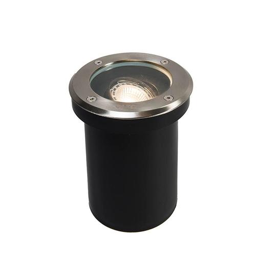 Moderne buiten grondspot staal verstelbaar IP65 - Delux, Tuin en Terras, Buitenverlichting, Nieuw, Minder dan 50 watt, Overige materialen