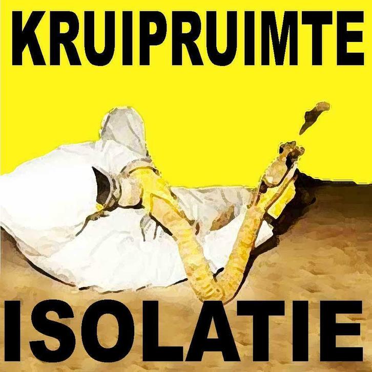 KRUIPRUIMTE/VLOERISOLATIE DEZE MAAND (max. 49%) GOEDKOPER !, Doe-het-zelf en Verbouw, Isolatie en Afdichting, Nieuw