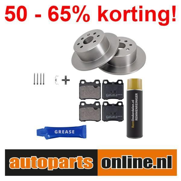 Remschijven + Remblokken Opel Calibra achterzijde, Auto-onderdelen, Besturing, Nieuw, Opel, Verzenden