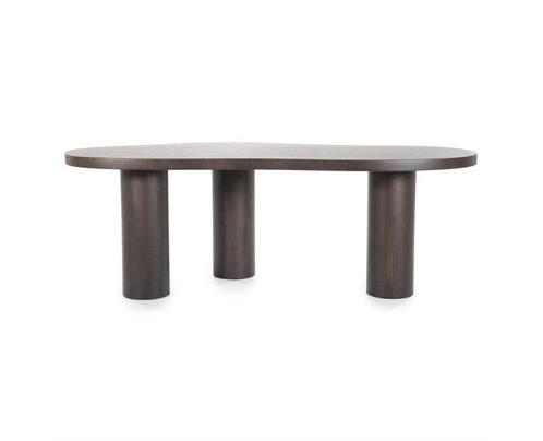 Eettafel Bobbie 215x110cm - bruin | Eleonora, Huis en Inrichting, Tafels | Eettafels, Nieuw, Ophalen of Verzenden