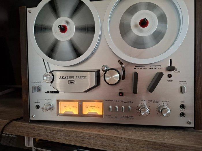 Akai - GX-4000D + gratis spoelen Reel-to-reel deck 18 cm, Audio, Tv en Foto, Radio's