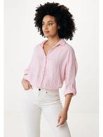 SALE -56% | Mexx Linnen blouse lichtroze | OP=OP, Kleding | Dames, Blouses en Tunieken, Nieuw, Verzenden