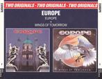 cd - Europe  - Europe + Wings Of Tomorrow, Zo goed als nieuw, Verzenden