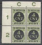 Nederland 1924 - Portzegels met overdruk in zwart met, Postzegels en Munten, Postzegels | Nederland, Gestempeld