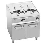 GGM Gastro | Dubbele elektrische friteuse - 22+22 liter - 44, Witgoed en Apparatuur, Verzenden, Nieuw