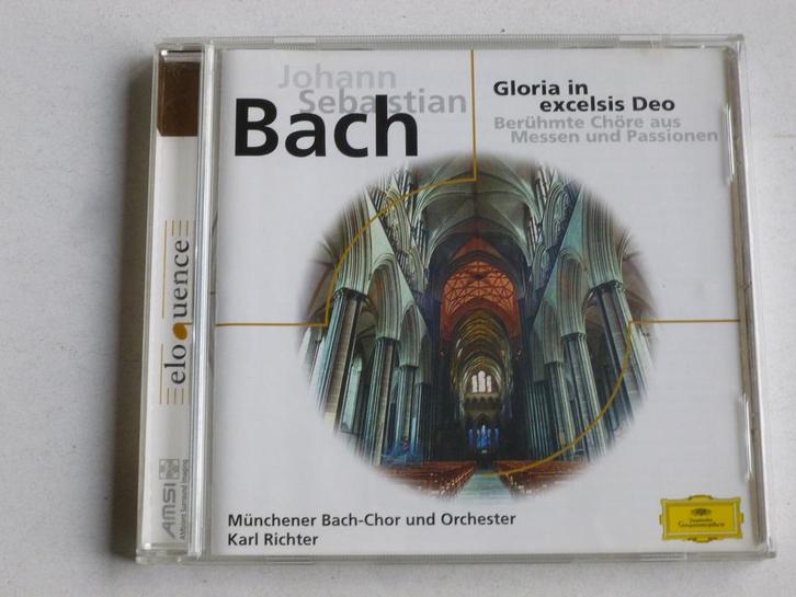 Bach - Gloria in excelsis Deo / Karl Richter, Cd's en Dvd's, Cd's | Religie en Gospel, Zo goed als nieuw, Verzenden