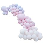 Paarse Roze Ballonnenboog XL DIY Set, Verzenden, Nieuw