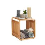 Bamboe vakken kastje - badkamerkast - vakkenkast -, Huis en Inrichting, Kasten | Schoenenkasten, Nieuw, Verzenden