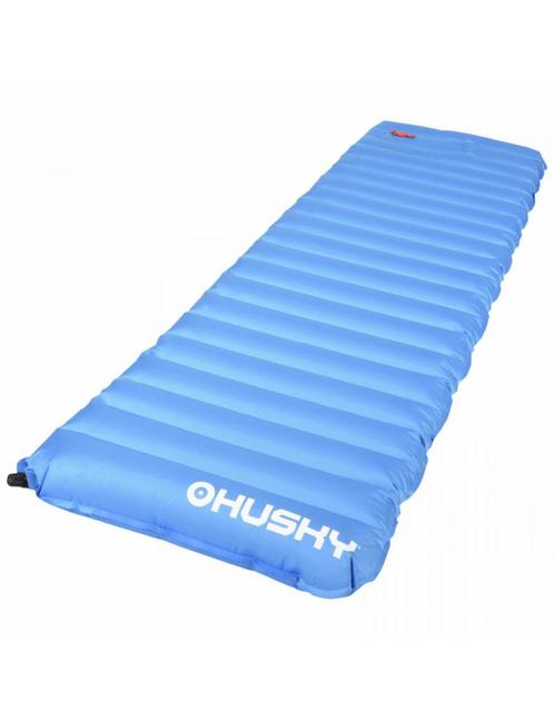 Husky opblaasbare slaapmat Funny 10 - R-waarde 1.3 - Blauw, Caravans en Kamperen, Slaapmatten, Nieuw, Verzenden