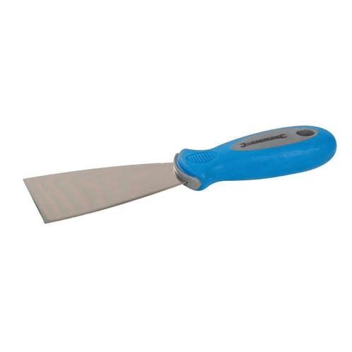 Silverline Plamuurmes - Roestbestendig - Soft-grip handva..., Doe-het-zelf en Verbouw, Schildersmaterialen, Nieuw, Ophalen of Verzenden