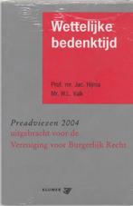 Wettelijke bedenktijd 9789013015331 W.L. Valk, Boeken, Verzenden, Zo goed als nieuw, W.L. Valk