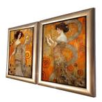 Ksavera - Belle Epoque DS0703 - diptych in gold frame, Nieuw