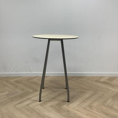 Tweedehands sta-tafel, (hxbxd) 110x80x80 cm, Ahorn blad -, Huis en Inrichting, Tafelonderdelen, Gebruikt, Ophalen of Verzenden