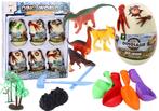 Dino eieren - 6 stuks - 16 x 11 x 11 cm - interactief spel, Kinderen en Baby's, Speelgoed | Actiefiguren, Ophalen of Verzenden