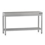 GGM Gastro | RVS werktafel ECO - 1600x600mm - met onderplank, Verzenden, Nieuw in verpakking, Meubilair