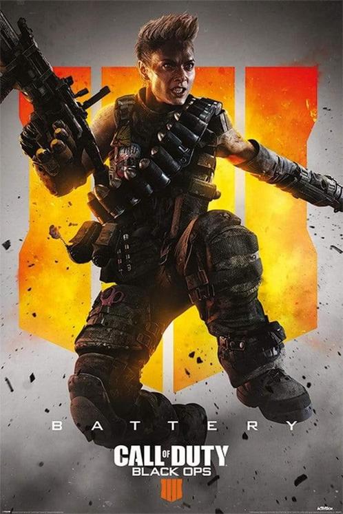 Poster Call of Duty Black Ops 4 Battery 61x91,5cm, Verzamelen, Posters, Nieuw, A1 t/m A3, Verzenden