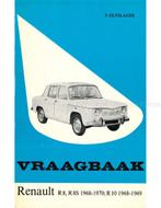 1968-1970 RENAULT R8 | R 8S | R 10 VRAAGBAAK NEDERLANDS, Auto diversen