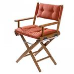 Deluxe kussens voor regisseursstoel I forza orange, Verzenden, Nieuw
