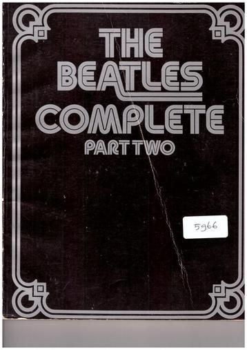 The beatles songbooks [476] beschikbaar voor biedingen