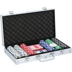 Lifetime Deluxe Pokerset In Aluminium Koffer Met 300 Chip..., Ophalen of Verzenden, Nieuw