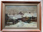 David Schulman (1881 - 1966) - Wintergezicht, Antiek en Kunst
