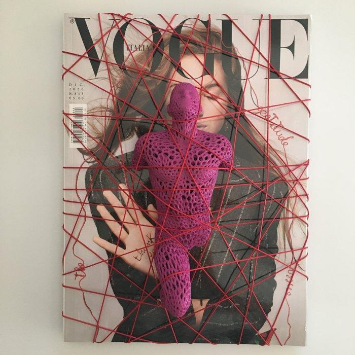 Andrea Giorgi - Wall sculpture Escape (Vogue 839), Antiek en Kunst, Kunst | Designobjecten